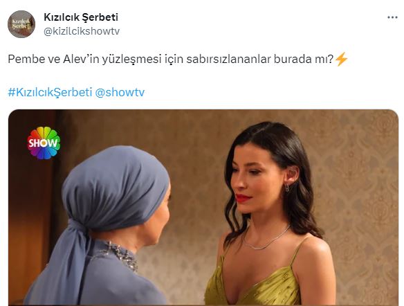 Kızılcık Şerbeti dizisi ikinci sezonunda iki kadın bir erkek için savaşacak! 7