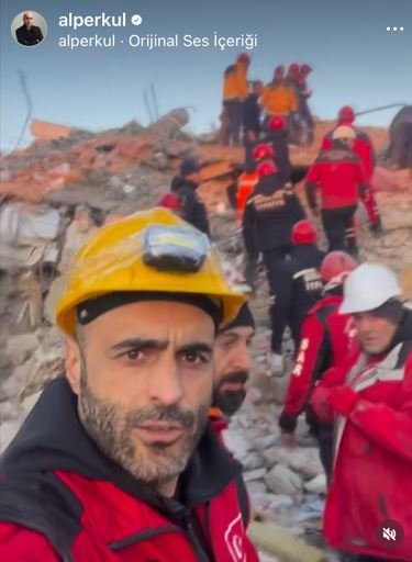 Günlerdir deprem bölgesinde çalışan Güldür Güldür'ün sevilen ismi Alper Kul'a yapılan çirkin tavra eşi Aylin Kontente isyan etti! 13