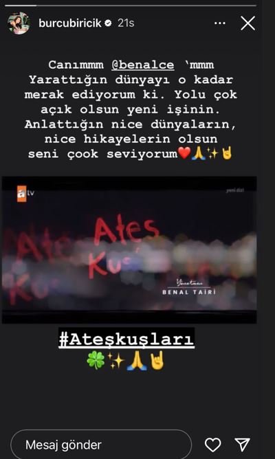 Burcu Biricik, ekranların yeni gözdesi olacak atv'nin vefa dolu tebrik sözleriyle dikkat çekti... 7 Burcu Biricik, ekranların yeni gözdesi olacak atv'nin vefa dolu tebrik sözleriyle dikkat çekti... 7