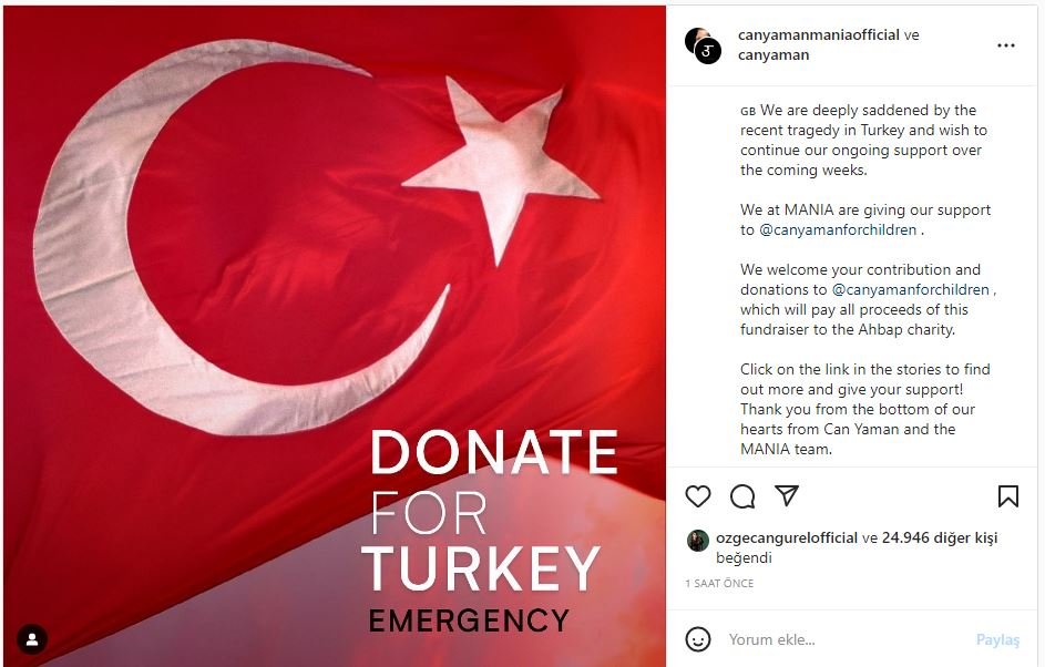 El Turco dizisiyle gündemde olan Can Yaman'dan büyük bir çağrı daha geldi! 7 El Turco dizisiyle gündemde olan Can Yaman'dan büyük bir çağrı daha geldi! 7