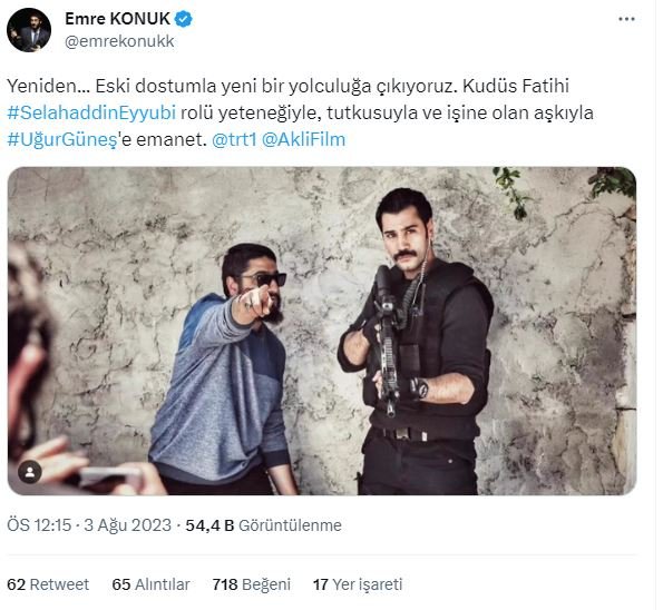 Uğur Güneş'in iddialı Al Sancak dizisi bitti ama yeni dizisi çok daha iddialı olacak! 7 Uğur Güneş'in iddialı Al Sancak dizisi bitti ama yeni dizisi çok daha iddialı olacak! 7