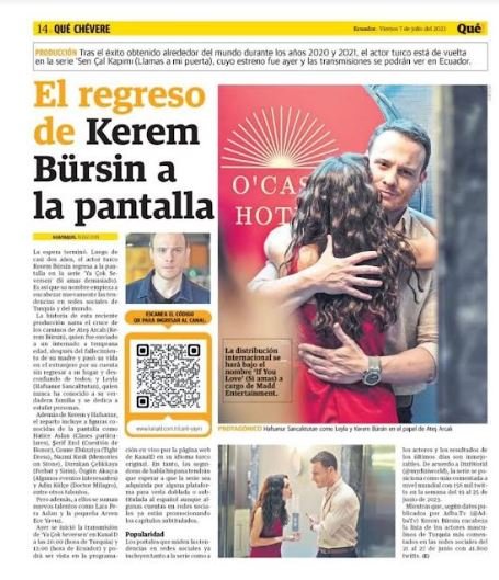 Yeter ki başrolde Kerem Bürsin olsun! Ya Çok Seversen dizisi dünyaya yayılıyor! 8 Yeter ki başrolde Kerem Bürsin olsun! Ya Çok Seversen dizisi dünyaya yayılıyor! 8