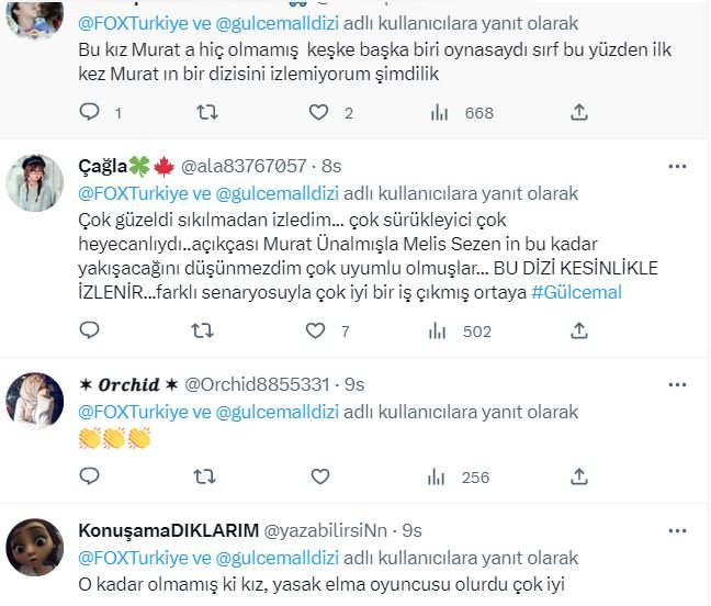 Gülcemal dizisi ilk bölümü sonrasında akıllara düşen Melis Sezen sorgulaması! 7
