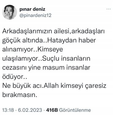 Yargı'nın Ceylin'i Pınar Deniz'in depremzedeler için malzeme aldığını bir hayranı görüp paylaştı... 4 Yargı'nın Ceylin'i Pınar Deniz'in depremzedeler için malzeme aldığını bir hayranı görüp paylaştı... 4