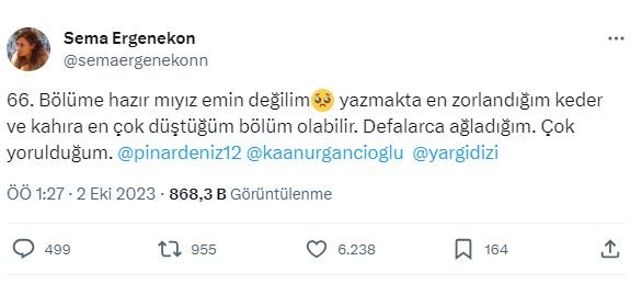 Yargı dizisinde senaristin en güçlü duyguyla yazdığı 66. bölümün heyecanı herkesi sardı! 7