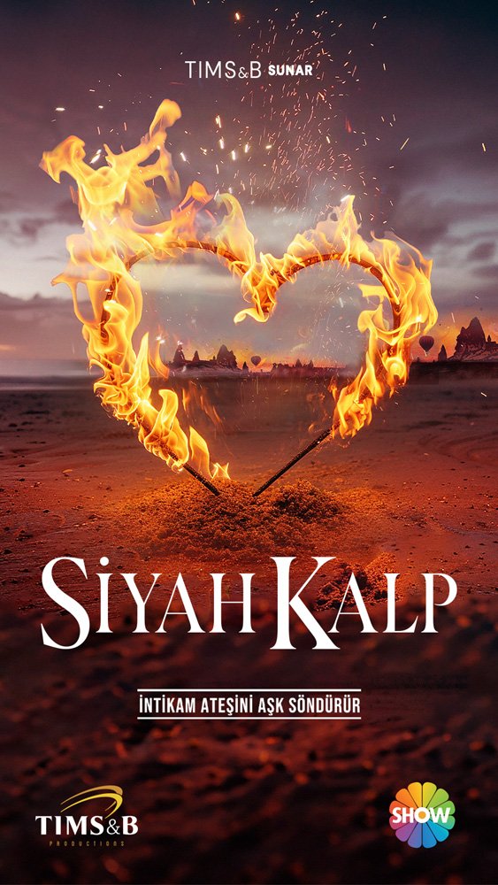 Siyah Kalp dizisinin afişi yayınlandı, hikayenin sloganı çok ilgi çekici! 6