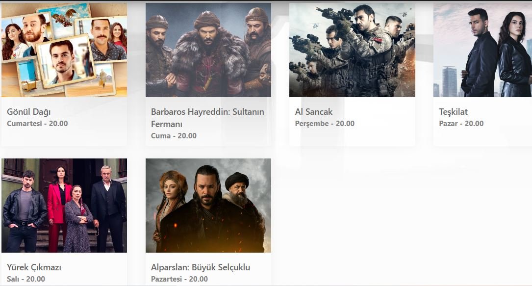 Alparslan, Teşkilat, Al Sancak, Barbaros Hayreddin dizileri için yeni bir risk ortaya çıktı! 7 Alparslan, Teşkilat, Al Sancak, Barbaros Hayreddin dizileri için yeni bir risk ortaya çıktı! 7