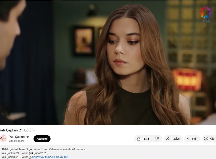 Yalı Çapkını dizisinin tek rakibi yine kendisi! Youtube'daki başarısını katladı! 7