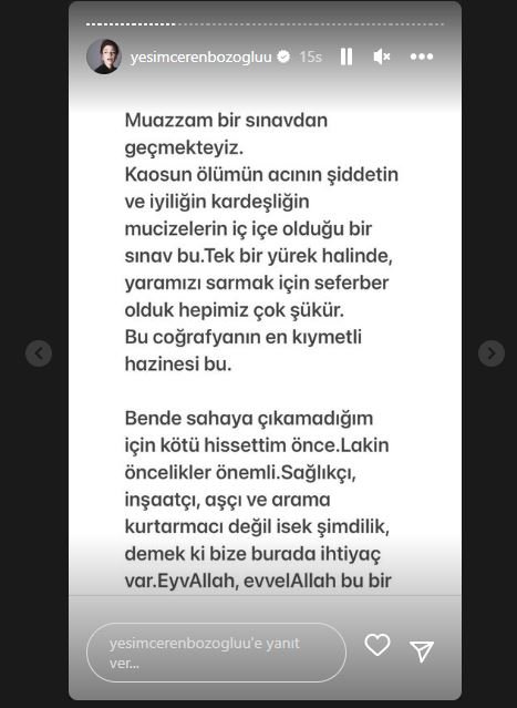 Yeşim Ceren Bozoğlu'nun sözleri ne kadar da doğru, ülkece muazzam bir sınavdan geçmekteyiz! 7 Yeşim Ceren Bozoğlu'nun sözleri ne kadar da doğru, ülkece muazzam bir sınavdan geçmekteyiz! 7