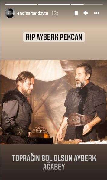 Diriliş Ertuğrul'un Artuk Bey'i Ayberk Pekcan'ın ani vefatı sanatçı dostlarını yasa boğdu!.. 61 Diriliş Ertuğrul'un Artuk Bey'i Ayberk Pekcan'ın ani vefatı sanatçı dostlarını yasa boğdu!.. 57
