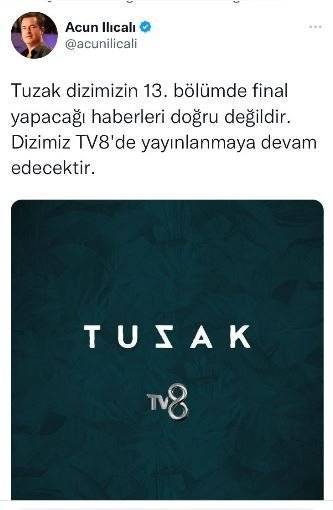 Final söylentilerini Acun Ilıcalı bitirdi! Tuzak dizisi, reytingleriyle ekranı sallayan dizileri bile geçti! 9