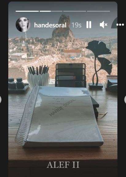 Hande Soral, Alef dizisindeTaner Ölmez'le ilgili sürprizi sosyal medyadan açık etti! 10 Hande Soral, Alef dizisindeTaner Ölmez'le ilgili sürprizi sosyal medyadan açık etti! 10