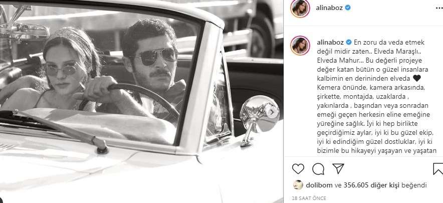 Alina Boz’da Maraşlı’ya duygusal veda! 11