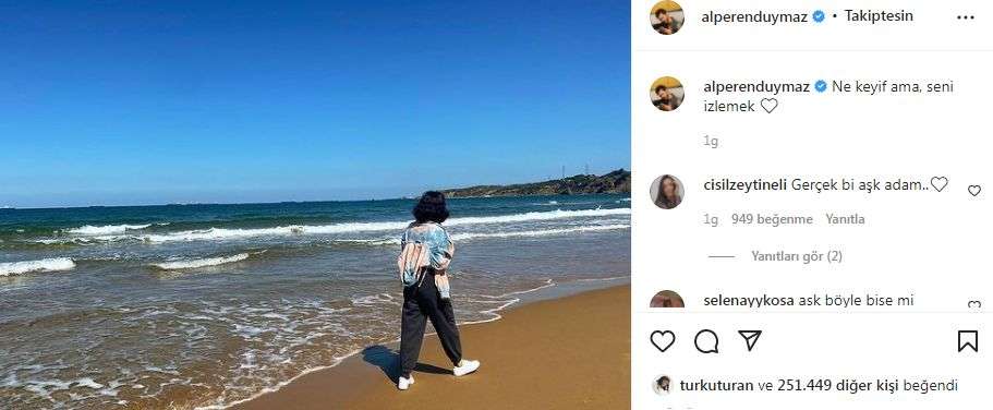 Ünlü oyuncu Alperen Duymaz'ın eşine olan aşkı; Genç kızlar ona o eşine hayran dedirtti!.. 7 Ünlü oyuncu Alperen Duymaz'ın eşine olan aşkı; Genç kızlar ona o eşine hayran dedirtti!.. 7