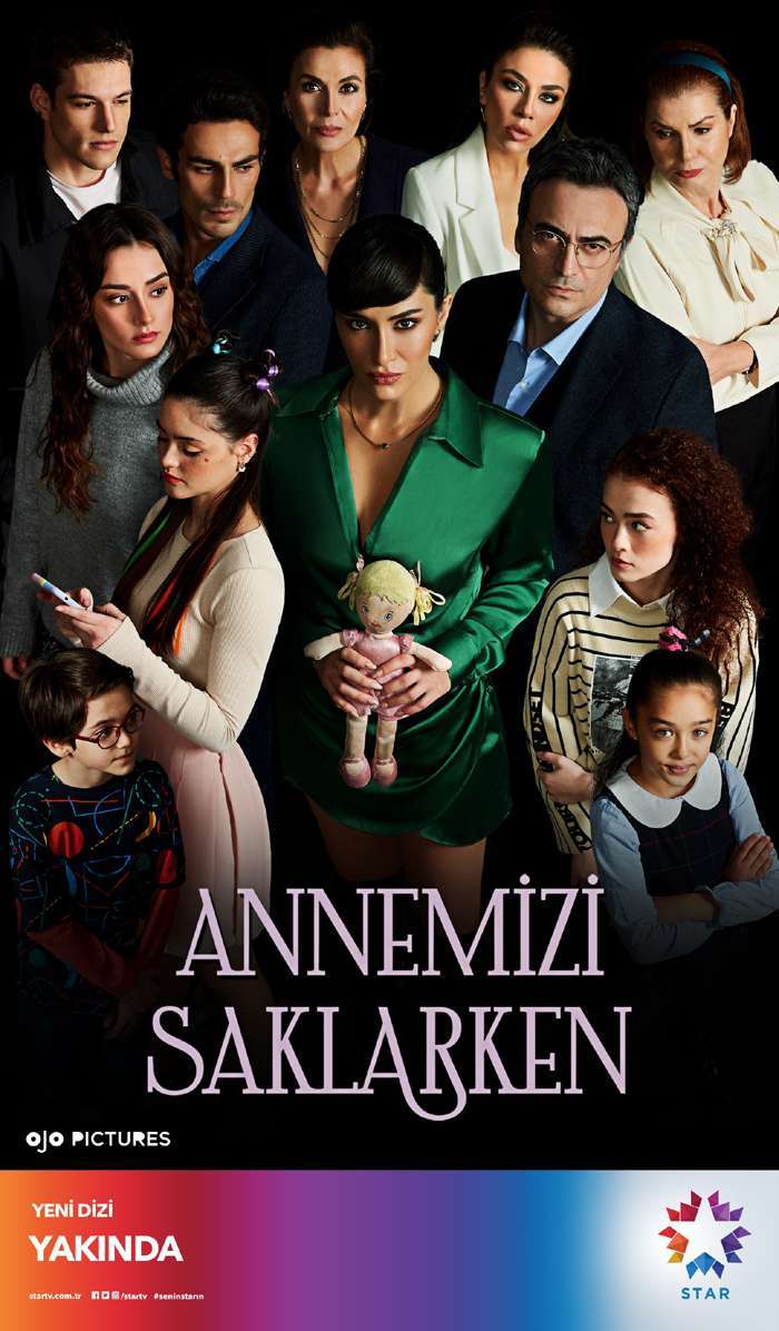Annemizi Saklarken dizisinin afişi bile farklı bir yapım olduğunu ortaya koyuyor! 7