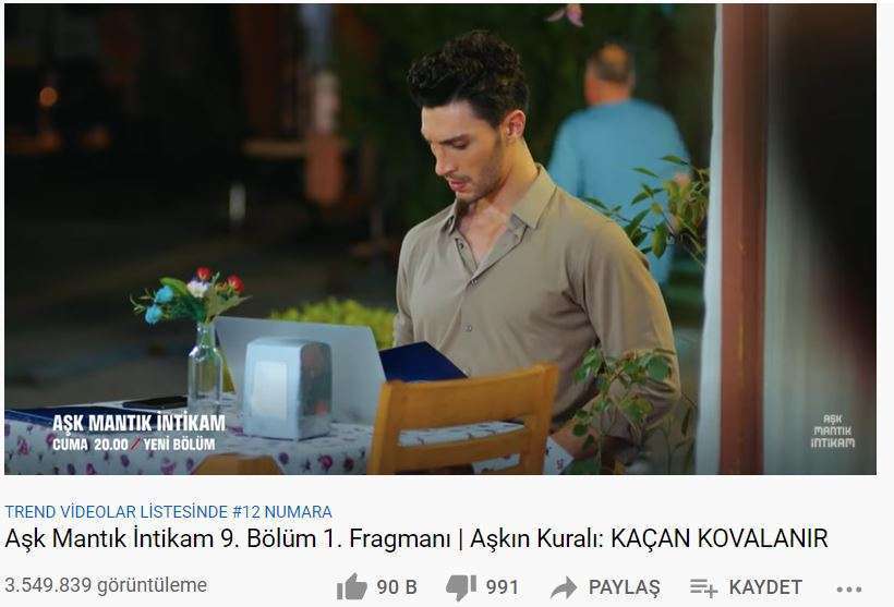 Aşk Mantık İntikam dizisine olan ilgi yeniden yükseldi! 7
