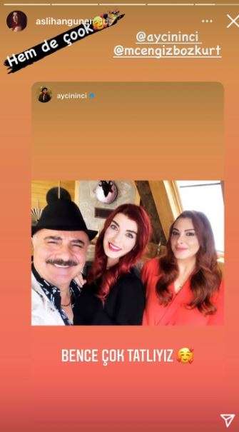 Ve Kuzey Yıldızı İlk Aşk dizisine katılan Ayçin İnci ile Aslıhan Güner'den ilk poz! 8