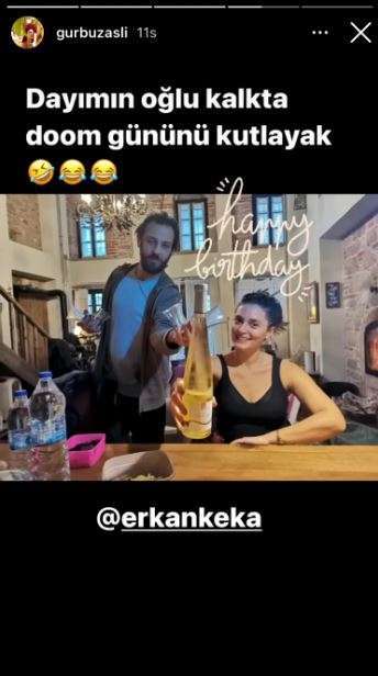 Aslıhan Gürbüz, Erkan Kolçak Köstendil'e doğum günündeki mesajıyla kafaları karıştırdı! 8