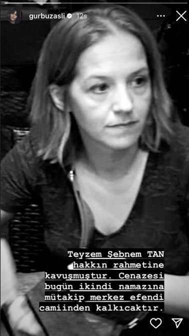 Aslıhan Gürbüz'ün büyük acısı! Teyzesini kaybetti! 9 Aslıhan Gürbüz'ün büyük acısı! Teyzesini kaybetti! 9