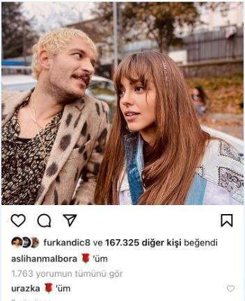 Üç Kuruş'ta oynayan Uraz Kaygılaroğlu ve Aslıhan Malbora'nın güllü mesajları gözlerden kaçmadı! 8 Üç Kuruş'ta oynayan Uraz Kaygılaroğlu ve Aslıhan Malbora'nın güllü mesajları gözlerden kaçmadı! 8