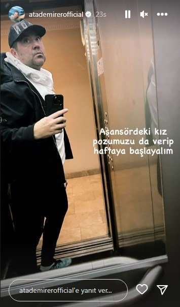Ata Demirer'den çok konuşulacak asansör pozu! 7