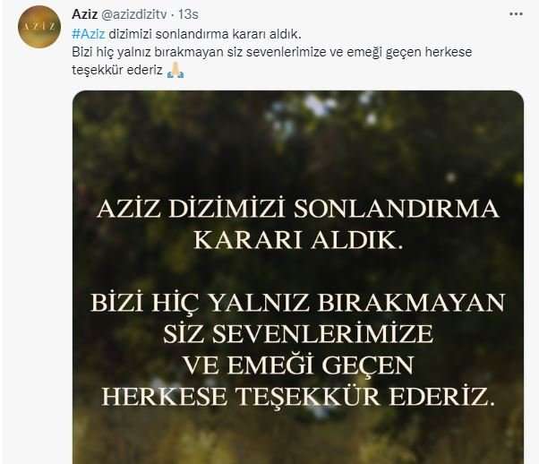 İşte Aziz dizisinin final yapmasının altındaki gerçek neden! 8 İşte Aziz dizisinin final yapmasının altındaki gerçek neden! 8