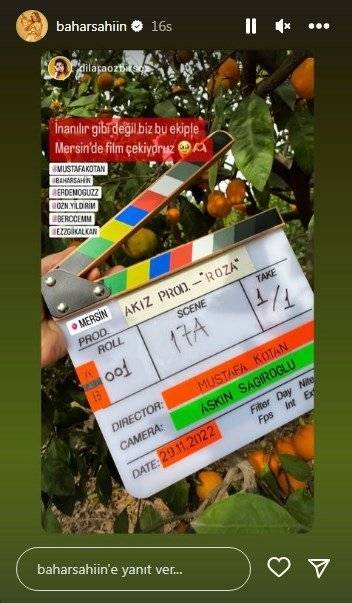 Üst üste dizi şansızlığı yaşayan Bahar Şahin yeni filmi için sete çıktı! 7 Üst üste dizi şansızlığı yaşayan Bahar Şahin yeni filmi için sete çıktı! 7