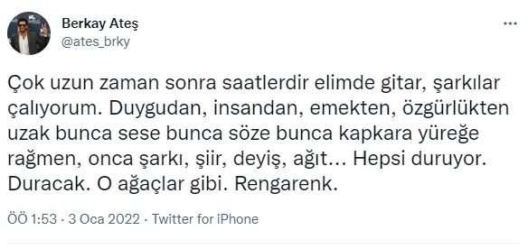 Sadakatsiz dizisinin Aras'ı Berkay Ateş, yeni yıla yeni bir müjde ile başladı! 7