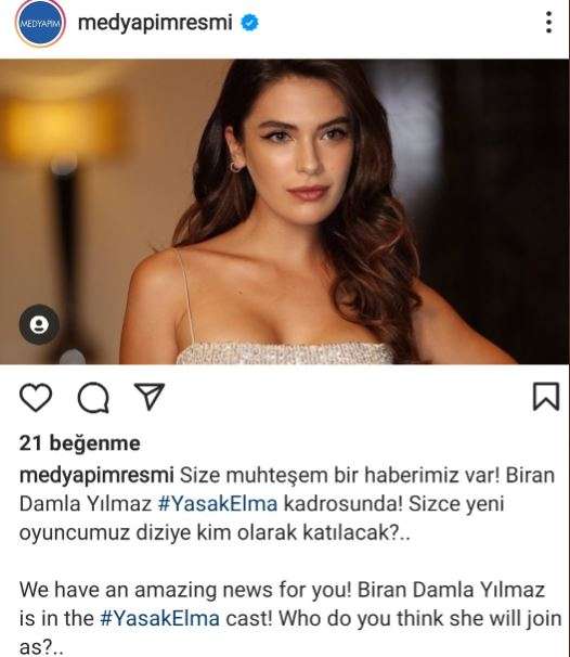 Yasak Elma dizisinde bu sefer ayrılıklar değil, yeni ünlü isim gündem oldu! 7
