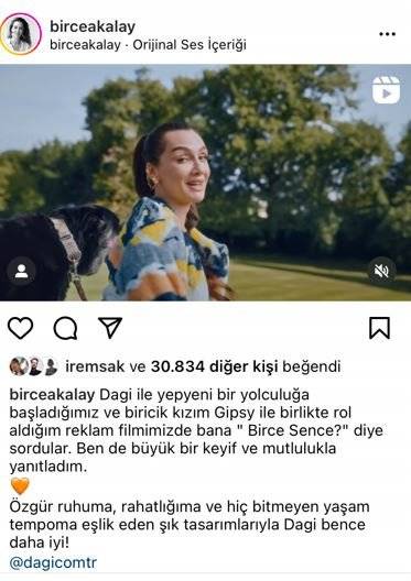 Birce Akalay'ın oynadığı reklam filmindeki sevimli dostu bakın kim çıktı? 7