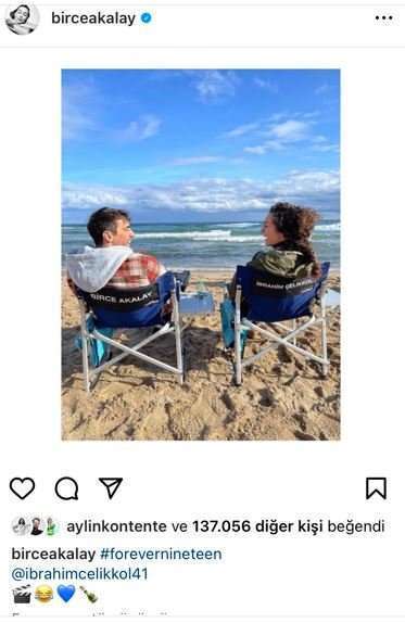 Kuş Uçuşu dizisi setinde Birce Akalay ve İbrahim Çelikkol'un paylaşımından tüyo kokusu geliyor! 8 Kuş Uçuşu dizisi setinde Birce Akalay ve İbrahim Çelikkol'un paylaşımından tüyo kokusu geliyor! 8