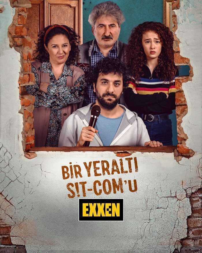 Exxen'in Bir Yer Altı Sit-com isimli dizisinin afişi paylaşıldı! 7 Exxen'in Bir Yer Altı Sit-com isimli dizisinin afişi paylaşıldı! 7