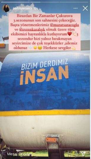 Bir Zamanlar Çukurova'nın 3. sezonuna veda fotoları, Selin Yeninci'den geldi... 9