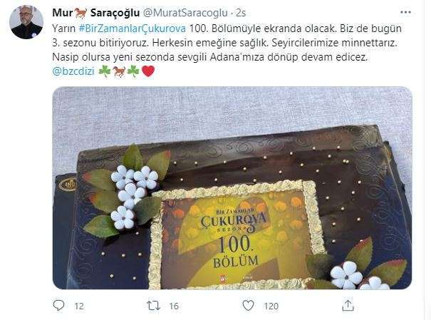 Bir Zamanlar Çukurova dizisine veda mesajı izleyicileri üzdü! 7