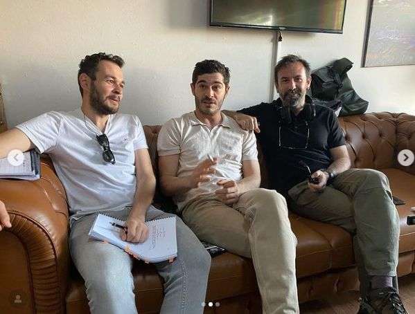 Burak Deniz'in sürpriz set ziyaretinde Maraşlı dizisi detayı! 8