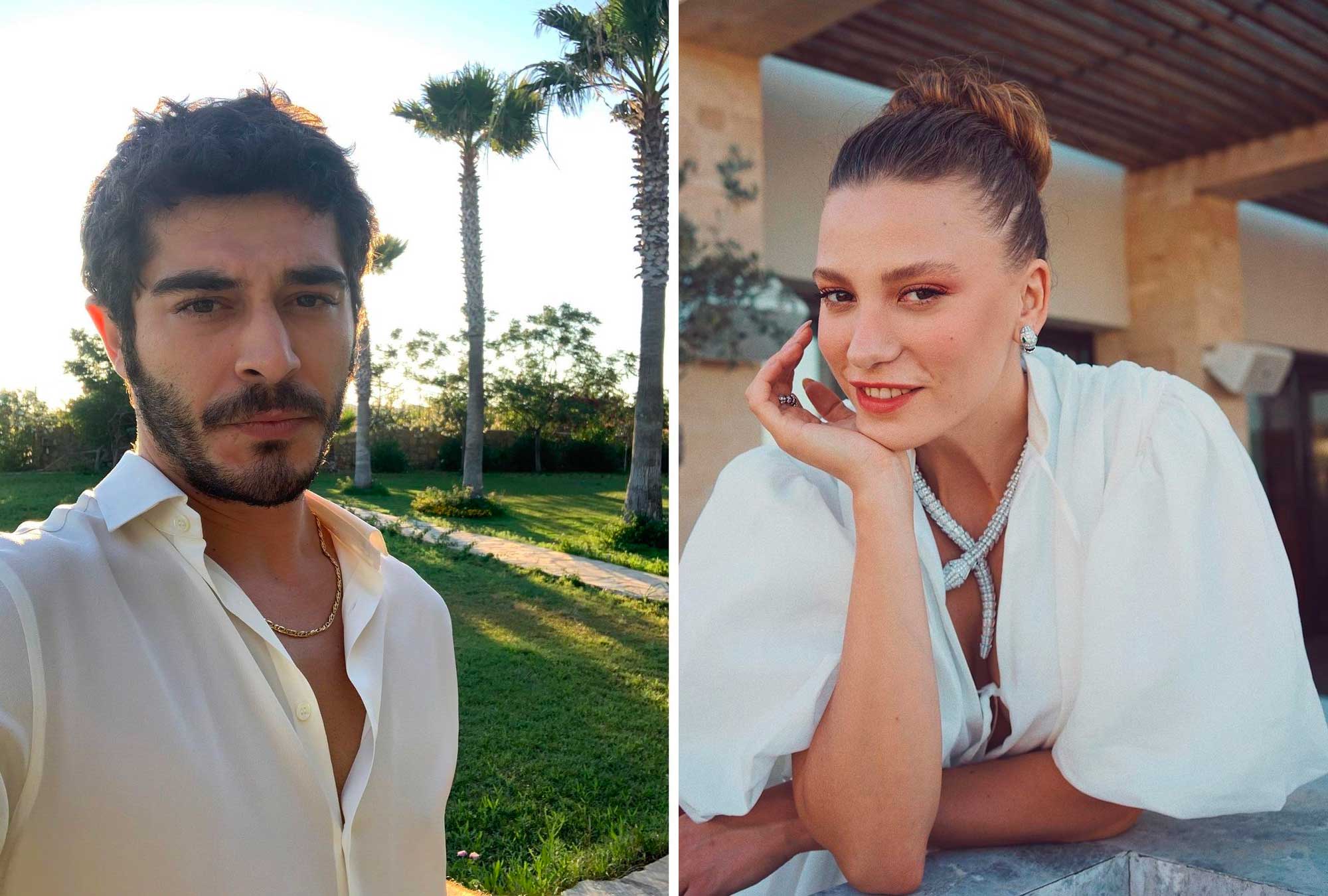 Burak Deniz ile Serenay Sarıkaya, Şahmeran dizinin başrolünde
