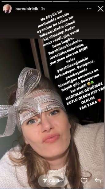Kasvetli Nalan'dan sonra, Burcu Biricik'ten kahkaha attıran foto! 7