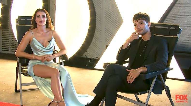 Burcu Özberk dekolteli elbisesiyle yine mest etti! 7