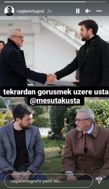 Çağlar Ertuğrul da Teşkilat'taki başkanına veda etti!.. 7 Çağlar Ertuğrul da Teşkilat'taki başkanına veda etti!.. 7