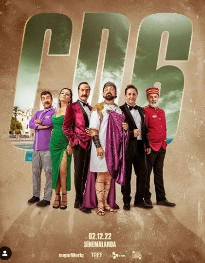 Sinemada kahkaha atmayı özleyenlere müjde! Çakallarla Dans 6 filminin vizyon tarihi belli oldu!.. 8 Sinemada kahkaha atmayı özleyenlere müjde! Çakallarla Dans 6 filminin vizyon tarihi belli oldu!.. 8
