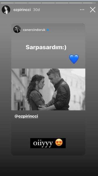 Sarpasarmış! Caner Cindoruk'tan Özge Özpirinçci etiketli nostaljik gönderme 7