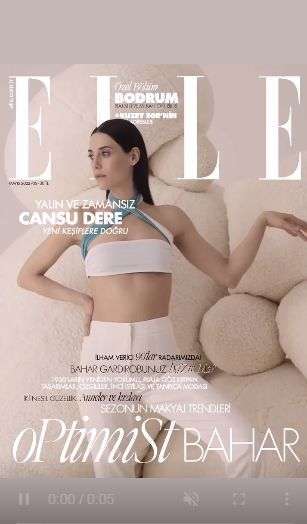 Sadakatsiz'in Asya'sı Cansu Dere, kapak kızı oldu, mayolu pozu ile övgüler aldı... 8 Sadakatsiz'in Asya'sı Cansu Dere, kapak kızı oldu, mayolu pozu ile övgüler aldı... 8