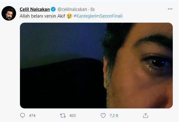 Celil Nalçakan kendi karakterine çıkıştı; "Allah belanı versin Akif" 8 Celil Nalçakan kendi karakterine çıkıştı; "Allah belanı versin Akif" 8