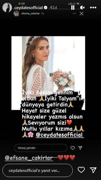 Ceyda Ateş'in doğum gününde oyuncunun kayınvalidesinden duygusal paylaşım!.. 7 Ceyda Ateş'in doğum gününde oyuncunun kayınvalidesinden duygusal paylaşım!.. 7