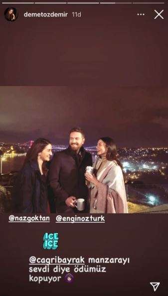 Bu ne şirinlik dedirtti! Demet Özdemir, setten sürpriz fotoları arka arkaya gönderdi! 10