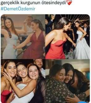 Tesadüfün böylesi! Demet Özdemir'in düğününde, Doğduğun Ev Kaderindir dizisindeki aynı sahne yaşandı! 7