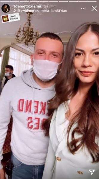 Demet Özdemir, Doğduğun Ev Kaderindir setinden arka arkaya paylaştı 25