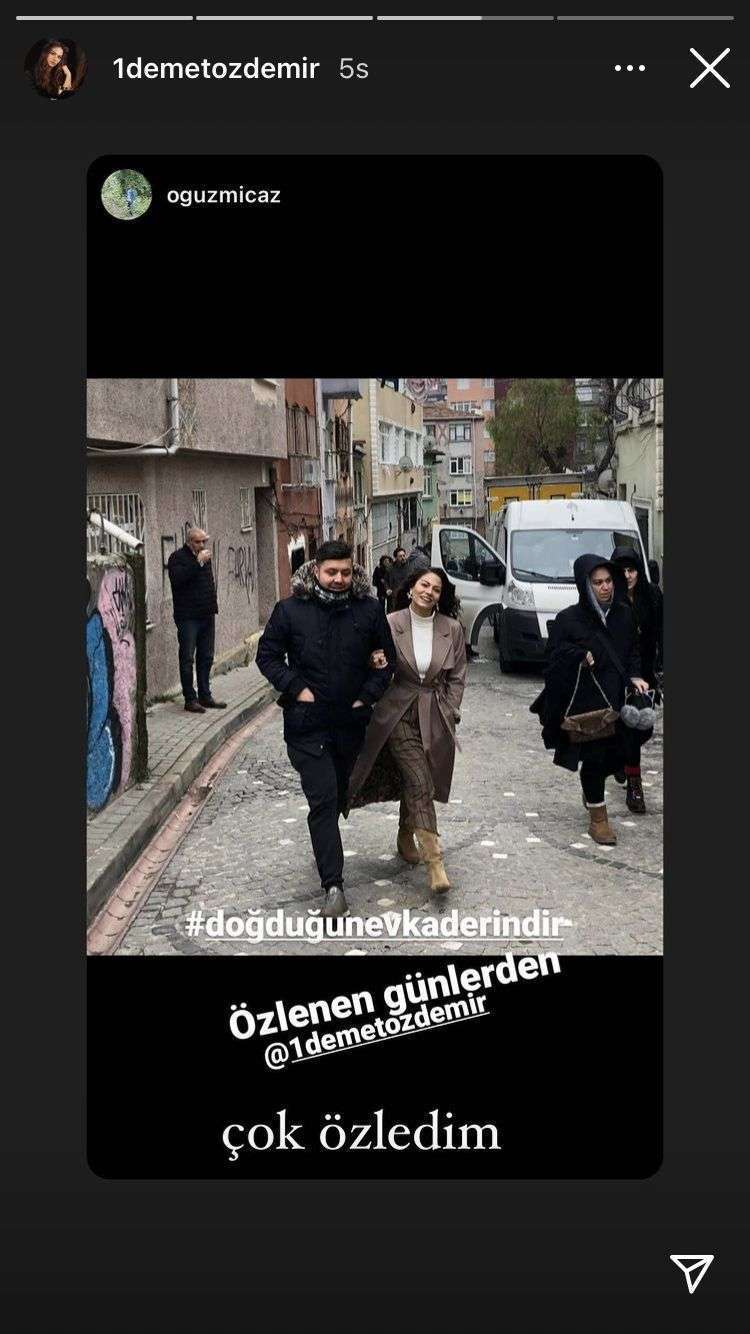 Herkes onu konuşuyor ama Demet Özdemir'in aklı başka yerde! 10