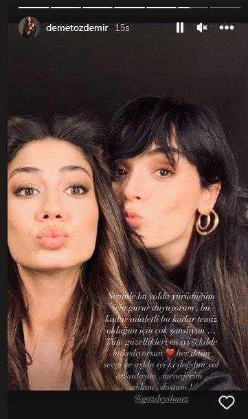 Demet Özdemir'in menajerine vefası dikkatlerden kaçmadı! 7 Demet Özdemir'in menajerine vefası dikkatlerden kaçmadı! 7