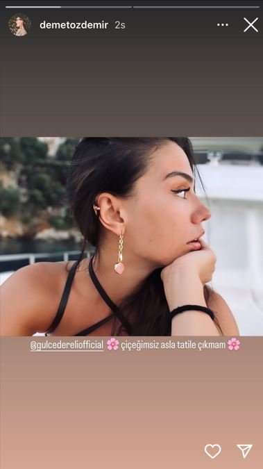 Demet Özdemir'in tatile gitmek için bir şartı var! O olmadan gidemiyor! 9 Demet Özdemir'in tatile gitmek için bir şartı var! O olmadan gidemiyor! 9